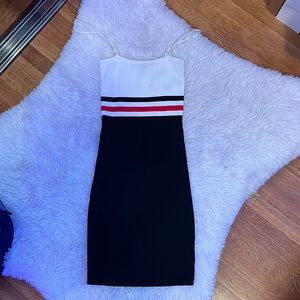 LF/SEEK THE LABEL bandage color lock dress